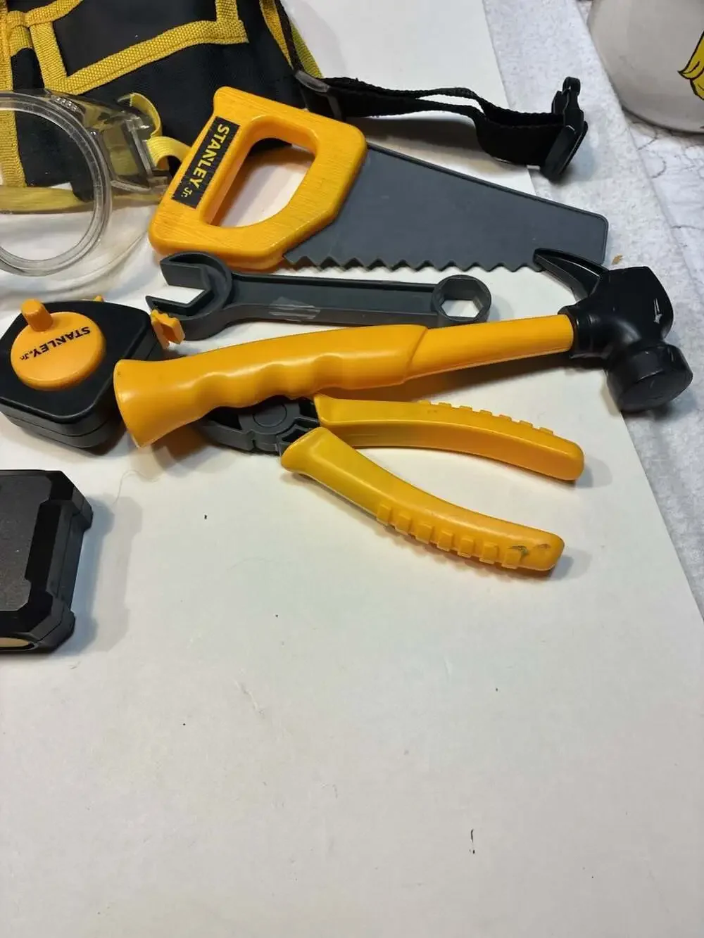 Stanley Jr. Kids Pretend Play Toolbox and Tool Set